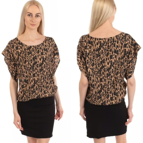 NWT Ganni Leopard Mini Dress - Picture 10 of 13